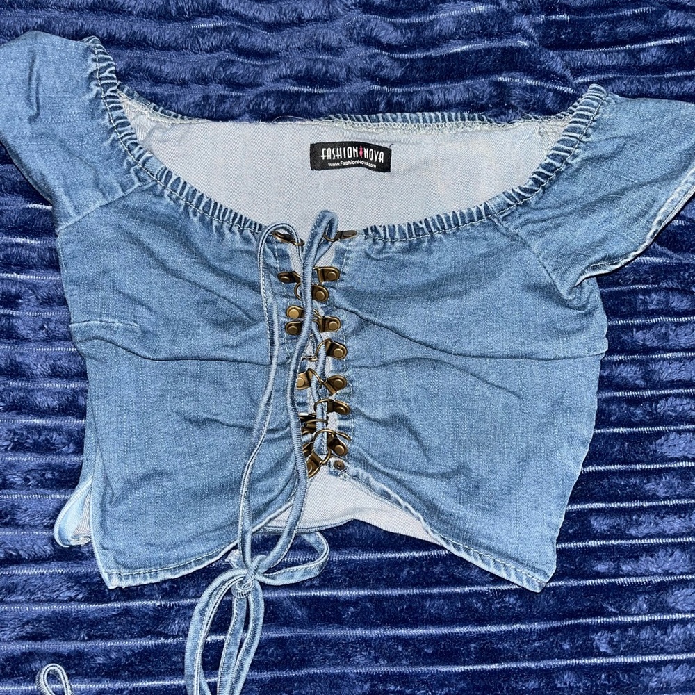 Blue Jean crop